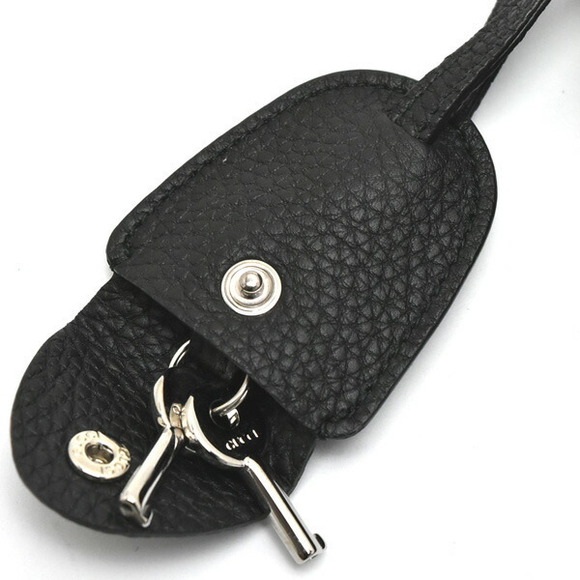 Gucci Crochet Clutch Bag Shoulder Calfskin Black - Picture 8 of 9